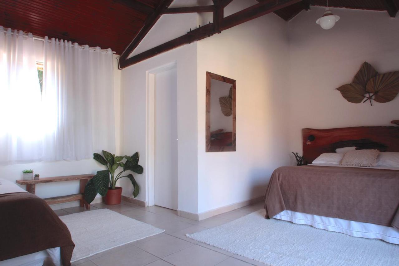 Hospedagem Fazenda Nova America Brotas Bagian luar foto