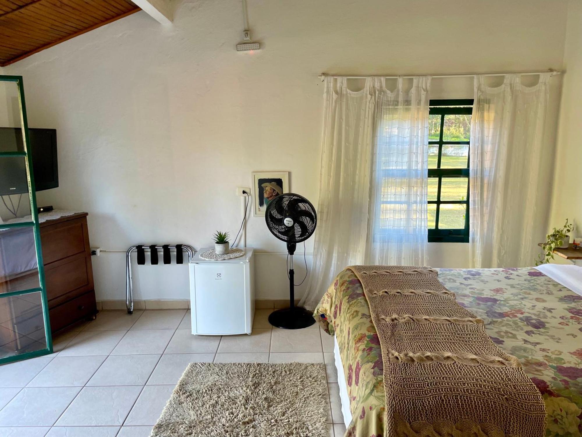 Hospedagem Fazenda Nova America Brotas Bagian luar foto