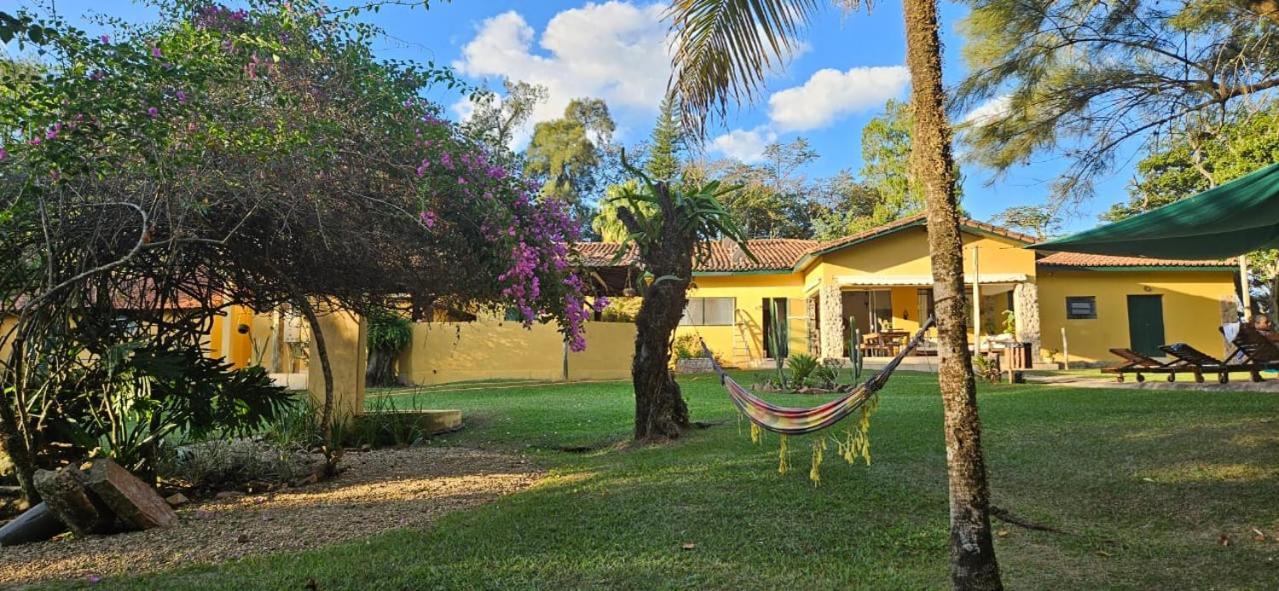 Hospedagem Fazenda Nova America Brotas Bagian luar foto