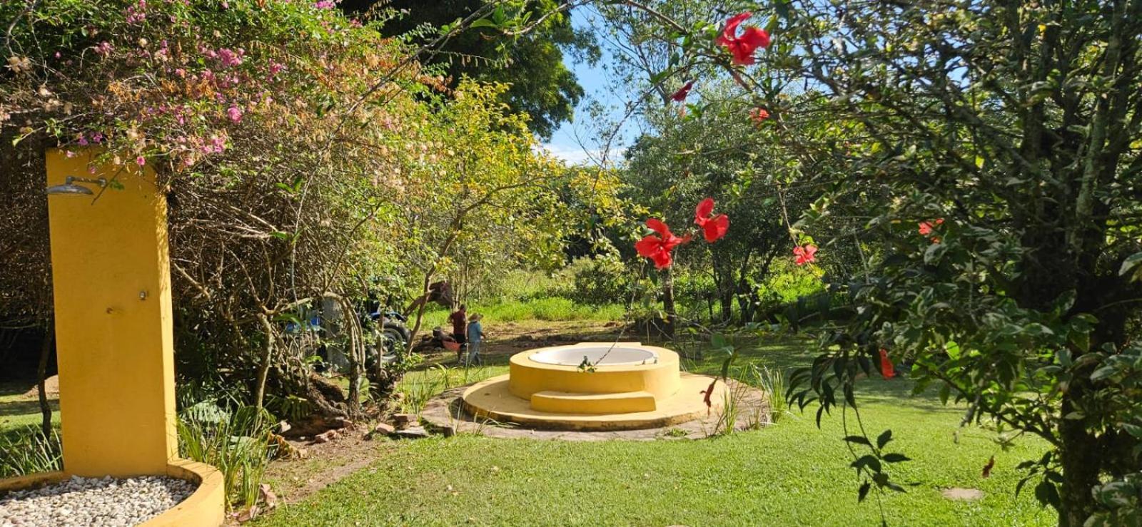 Hospedagem Fazenda Nova America Brotas Bagian luar foto