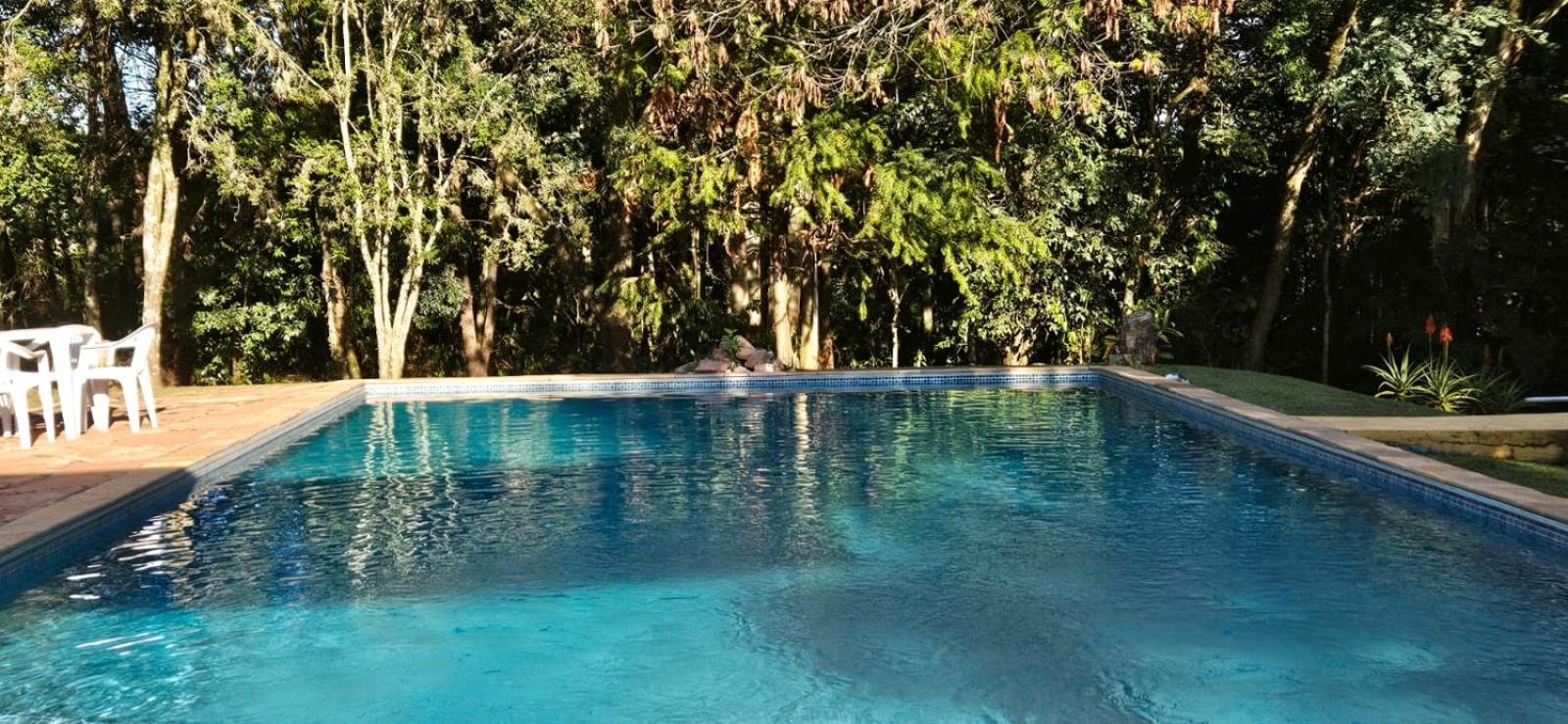 Hospedagem Fazenda Nova America Brotas Bagian luar foto